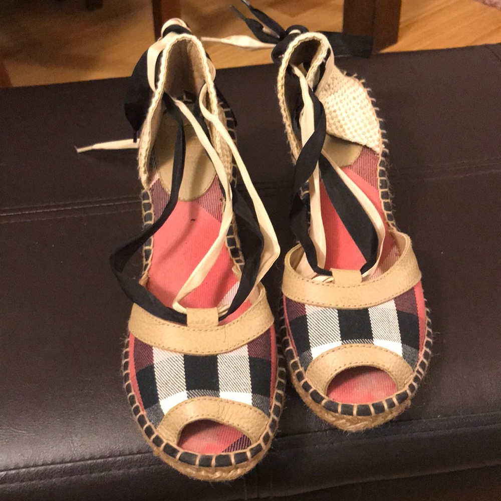 Burberry Wedge Sandal
